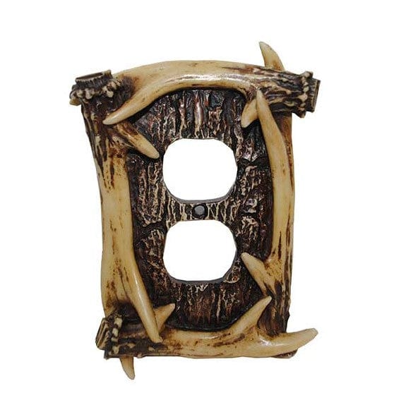 Antler Outlet Cover Wall Plate