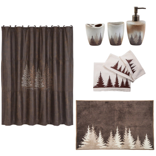 Clearwater Pines Bathroom Sets, 8 Pc