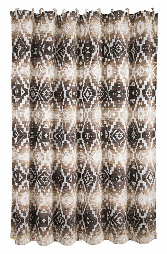 Chalet Aztec Shower Curtain