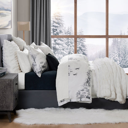 Ski Life Eucalyptus Duvet Cover Set, 3 Pc