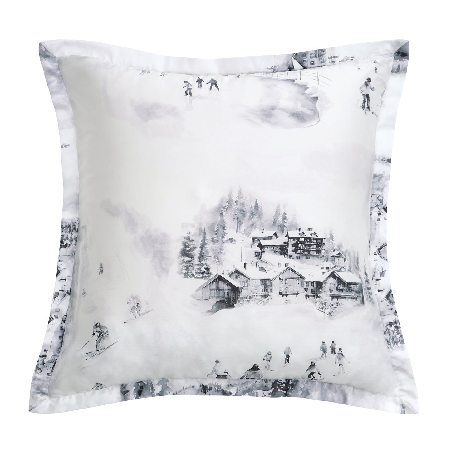 Ski Life Eucalyptus Euro Sham