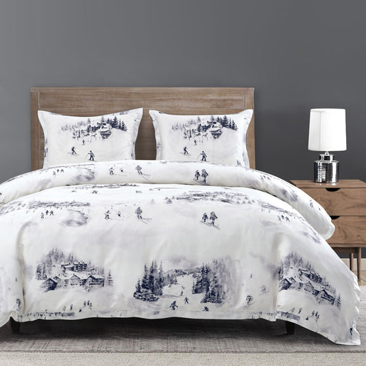 Ski Life Eucalyptus Comforter Set, 2 Pc