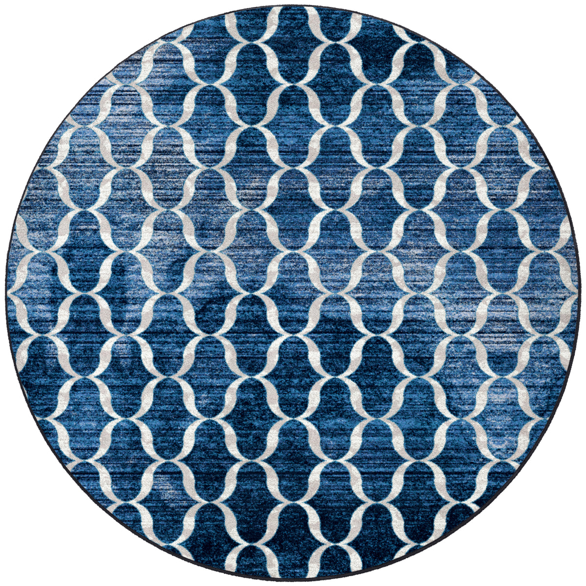 Lattice Rug – Blue – lifestyle