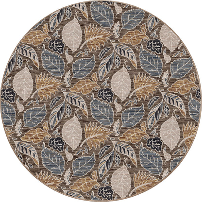 Leaves Rug – Suede – lifestyle