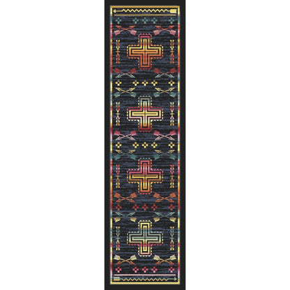Legends Of The Desert Rug – Grey – room setting