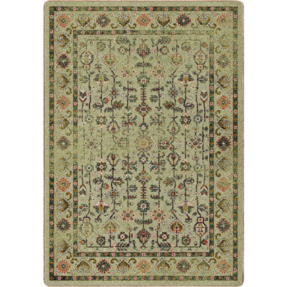 Let's Talk Persian Rug – Olive – cabin lodge area rug