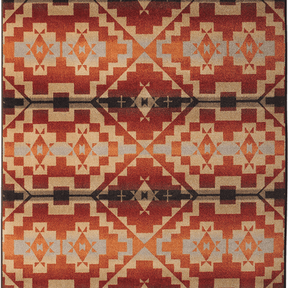 Life Path Rug – Fire – cabin lodge area rug