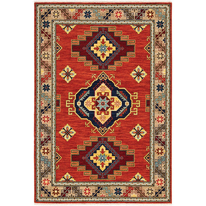 Lilihan 5504p Rug – cabin lodge area rug