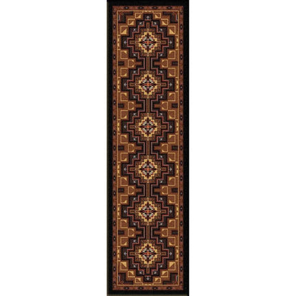 Look Inside Rug – Earth – detail view