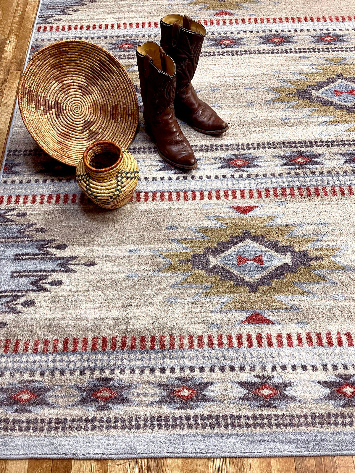 Luster Rug – Earthen – detail view