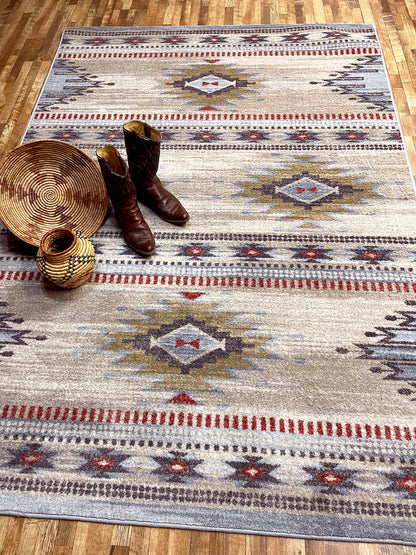 Luster Rug – Earthen – room setting