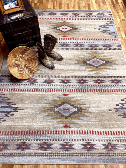 Luster Rug – Earthen – close up