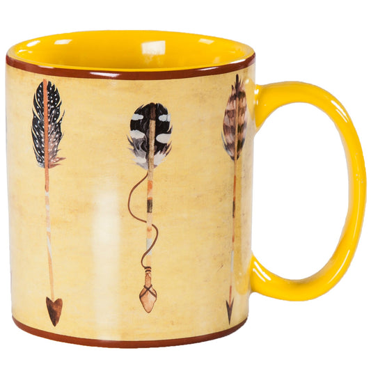 Large Arrow Design Mug Set