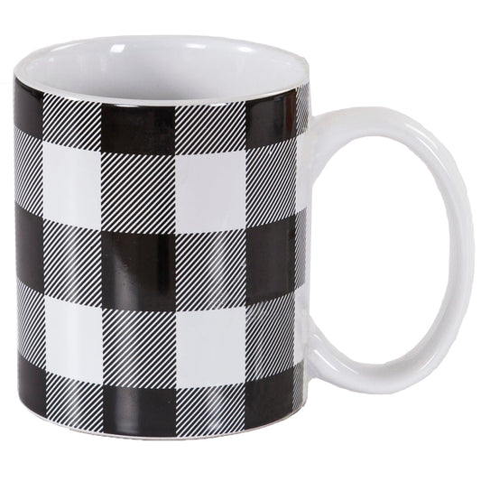 Camille Buffalo Check Design Mug Set