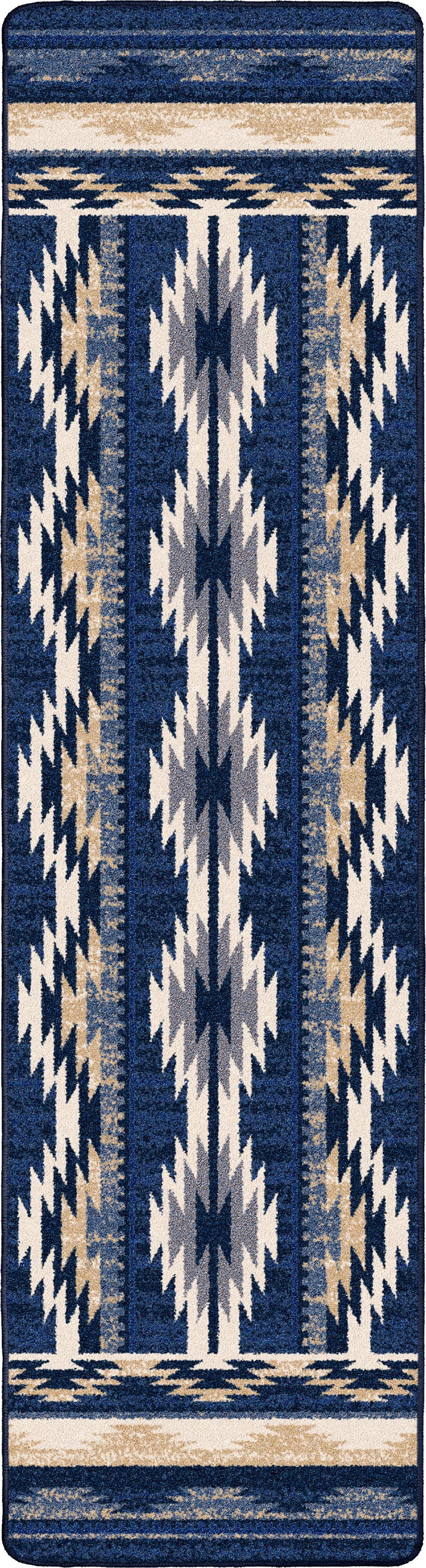 Medicine Rug – Cornflower – close up