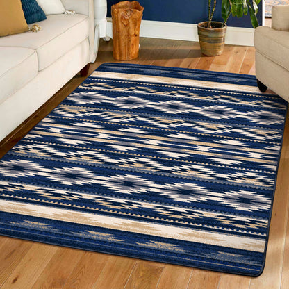 Medicine Rug – Cornflower – detail view