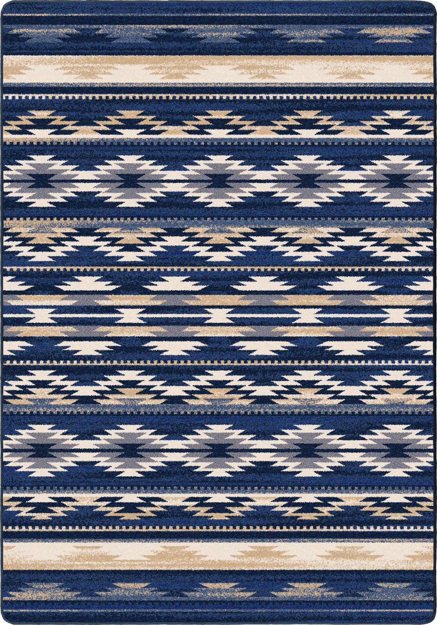 Medicine Rug – Cornflower – cabin lodge area rug
