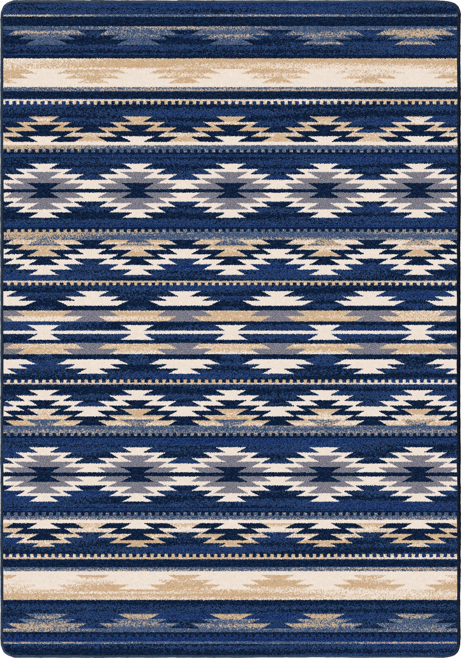 Medicine Rug – Cornflower – cabin lodge area rug