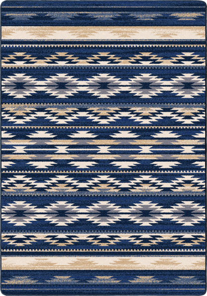 Medicine Rug – Cornflower – cabin lodge area rug