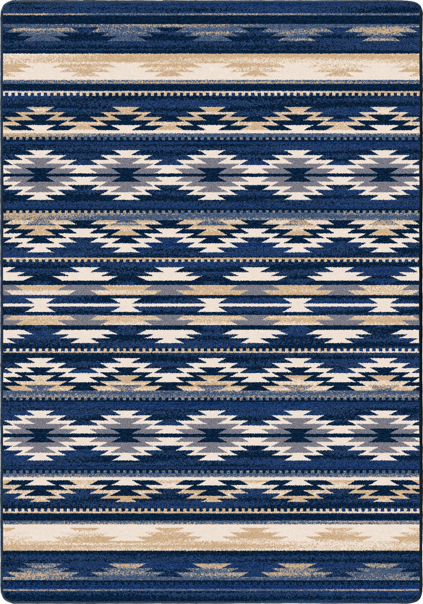 Medicine Rug – Cornflower – room setting