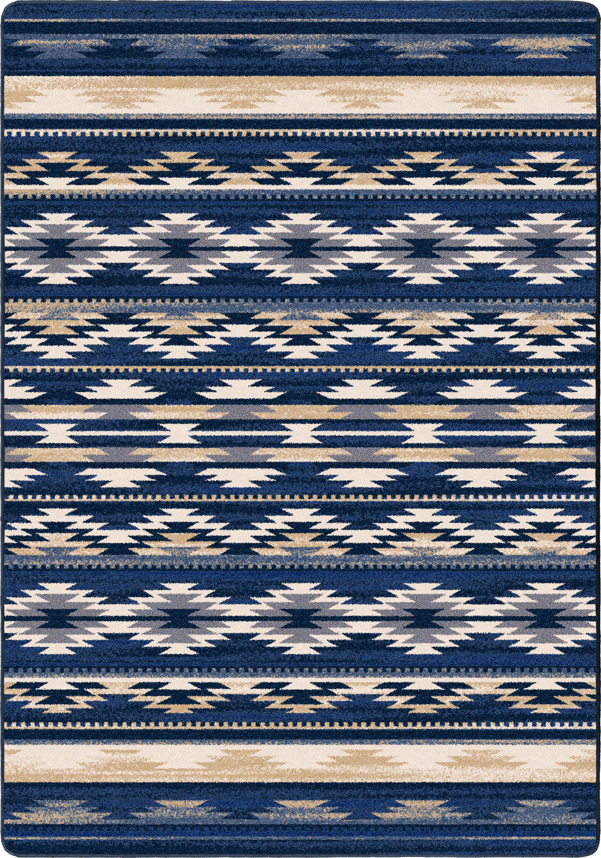 Medicine Rug – Cornflower – room setting