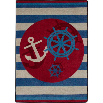 Naval Coast Rug – Nautical – room setting