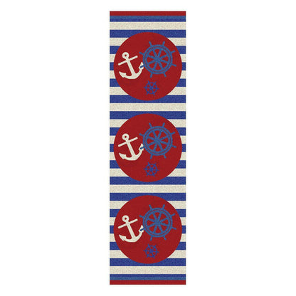 Naval Coast Rug – Nautical – cabin lodge area rug