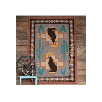 New Mexican Desert Rug – Desert Rose – lifestyle