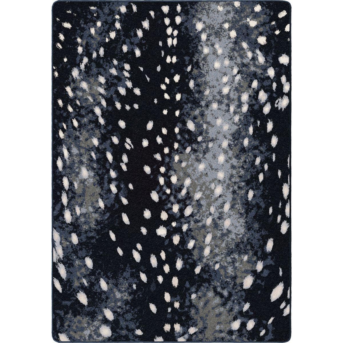 Night Hide Rug – Midnight – cabin lodge area rug