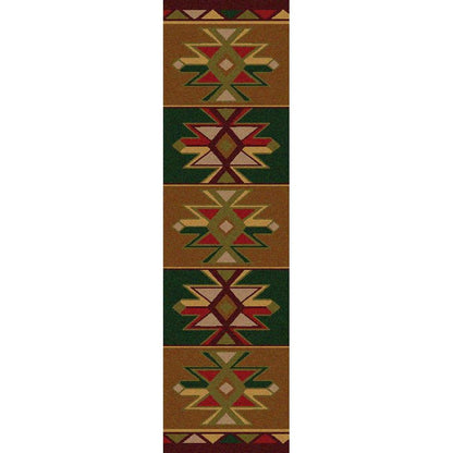 Northern Desert Star - Multi-CabinRugs Southwestern Rugs Wildlife Rugs Lodge Rugs Aztec RugsSouthwest Rugs