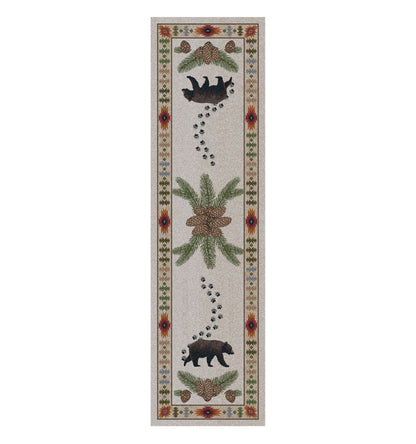 Camp Woodhaven OKA Rug – Natural – room setting