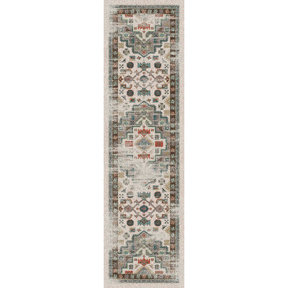 Persian Version OKA Rug – Light Distressed – close up