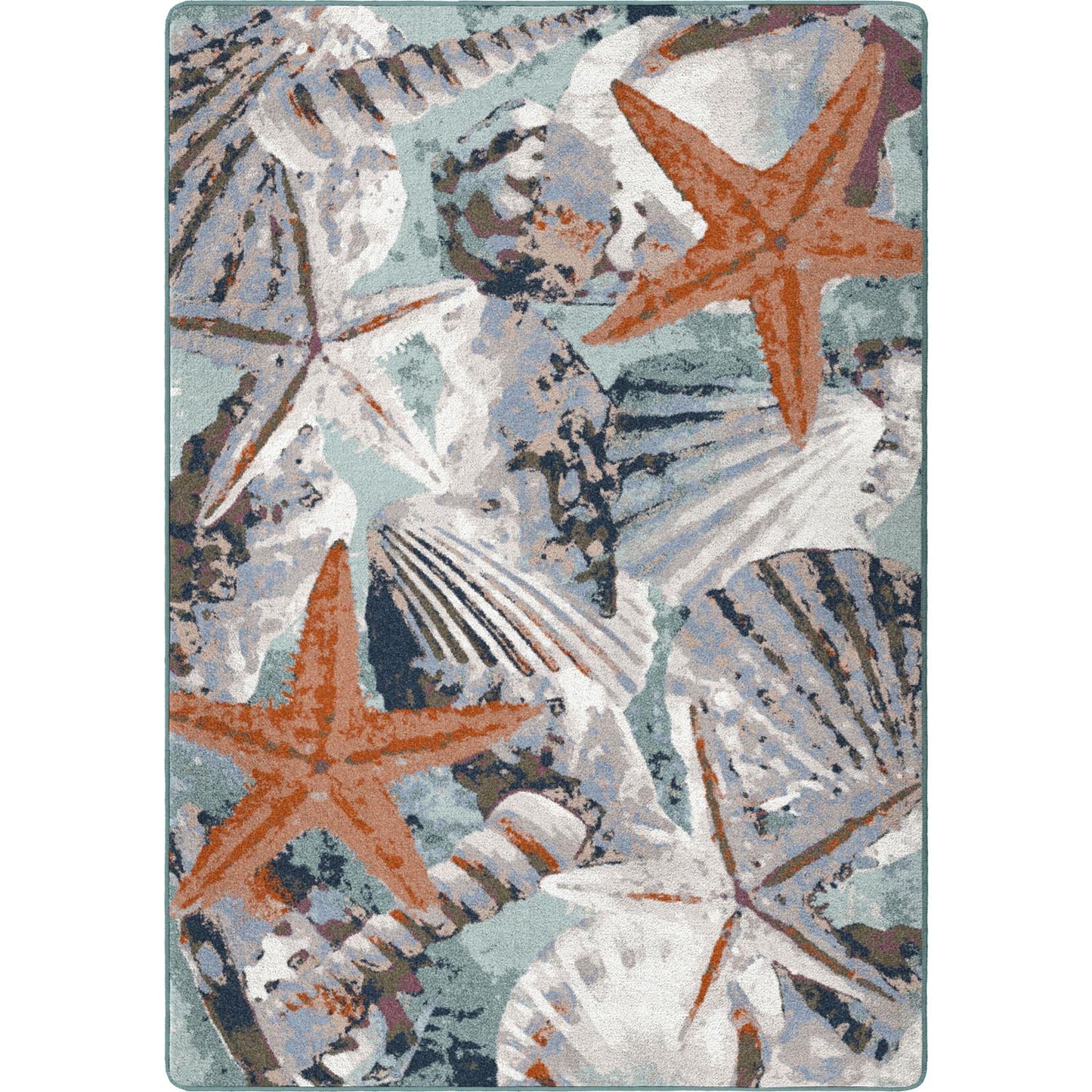 Ocean Mist Rug – Mineral – cabin lodge area rug