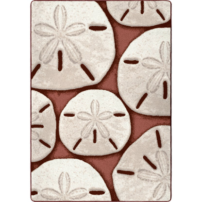 Ocean Treasure Rug – Coral – cabin lodge area rug