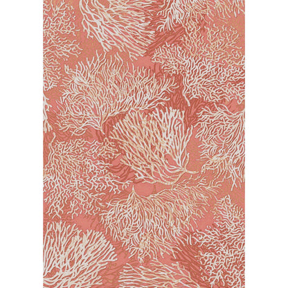 Oceanic Spring Rug – Coral – cabin lodge area rug