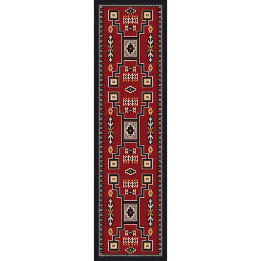 Old Timer Rug – Red – detail view