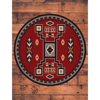 Old Timer Rug – Red – room setting