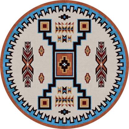 Old Timer - Rust-CabinRugs Southwestern Rugs Wildlife Rugs Lodge Rugs Aztec RugsSouthwest Rugs