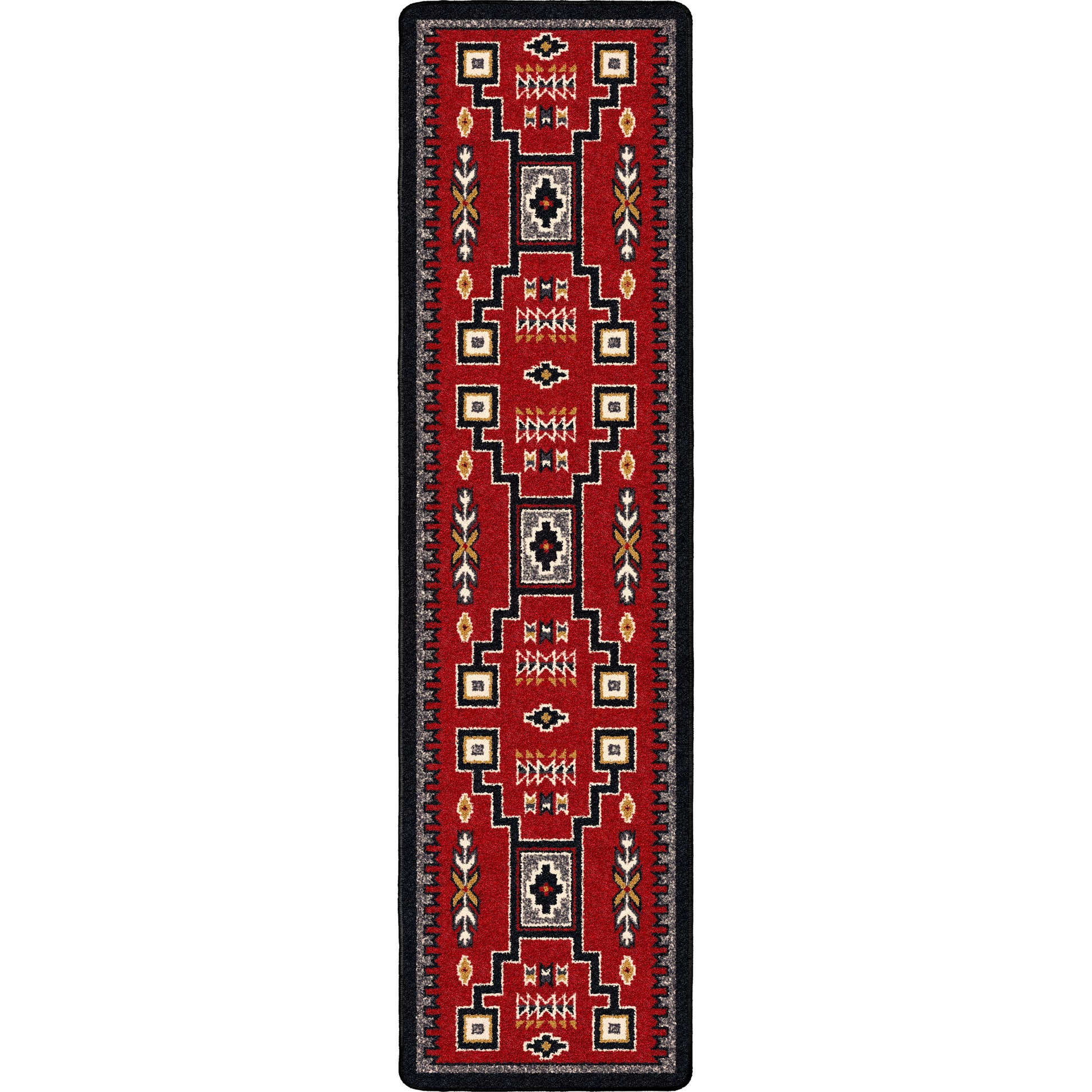 Old Crow Rug – Red – lifestyle