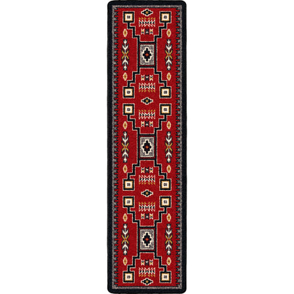 Old Crow Rug – Red – lifestyle