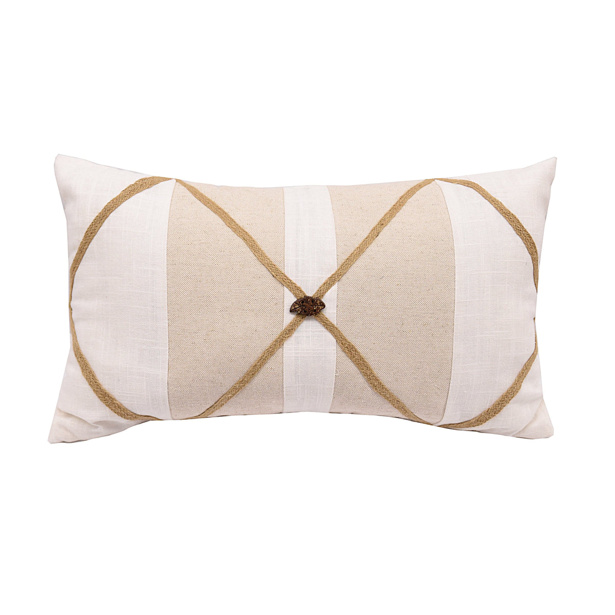 Linen Buttoned Pillow