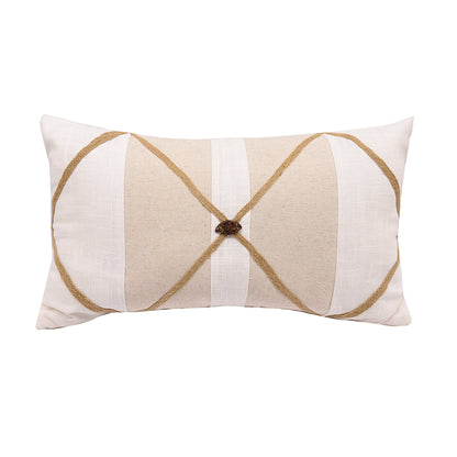 Linen Buttoned Pillow