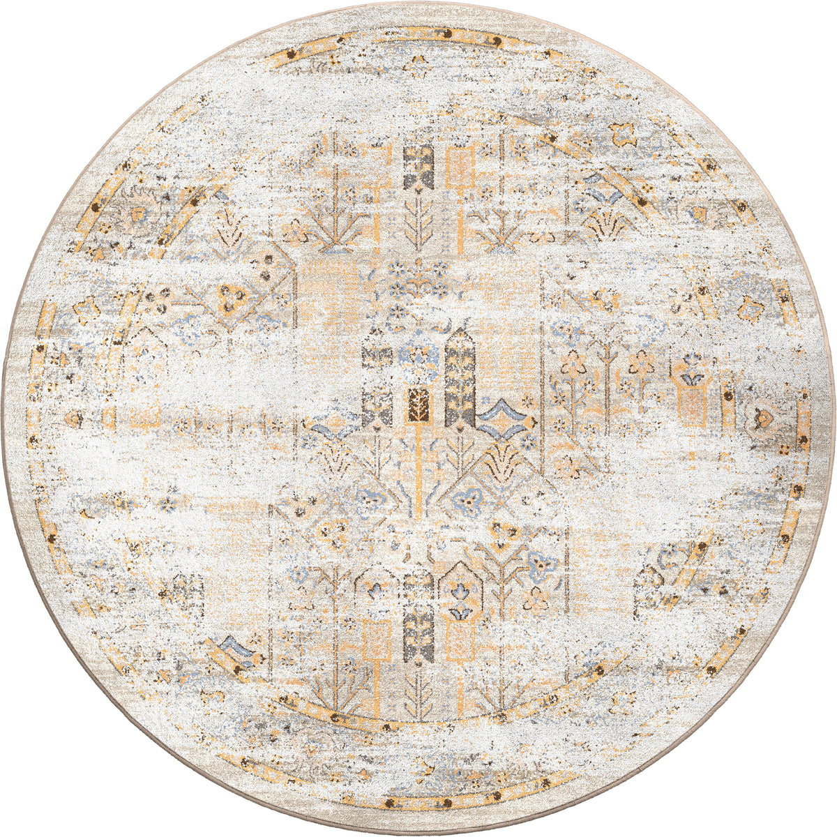Passage Rug – Apricot – close up