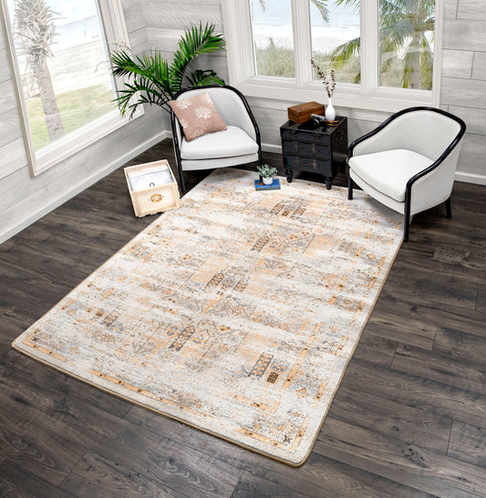 Passage Rug – Apricot – detail view