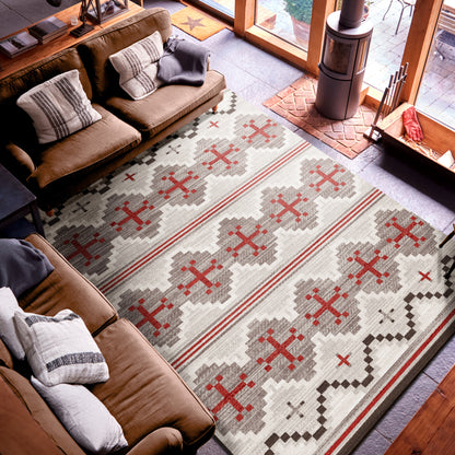 Pathways Rug – Natural – close up