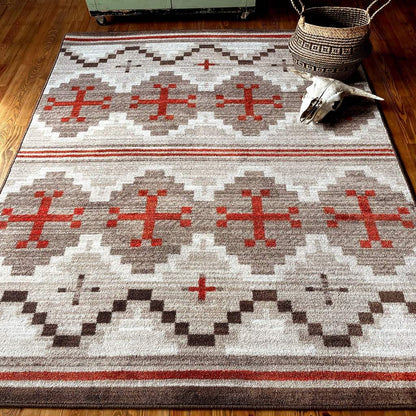 Pathways Rug – Natural – pattern detail