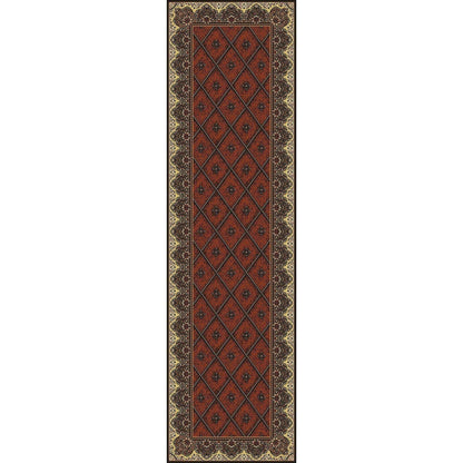 Peak Seeker Rug – Chestnut – detail view
