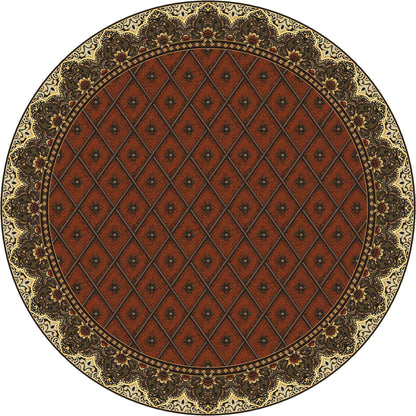 Peak Seeker Rug – Chestnut – room setting
