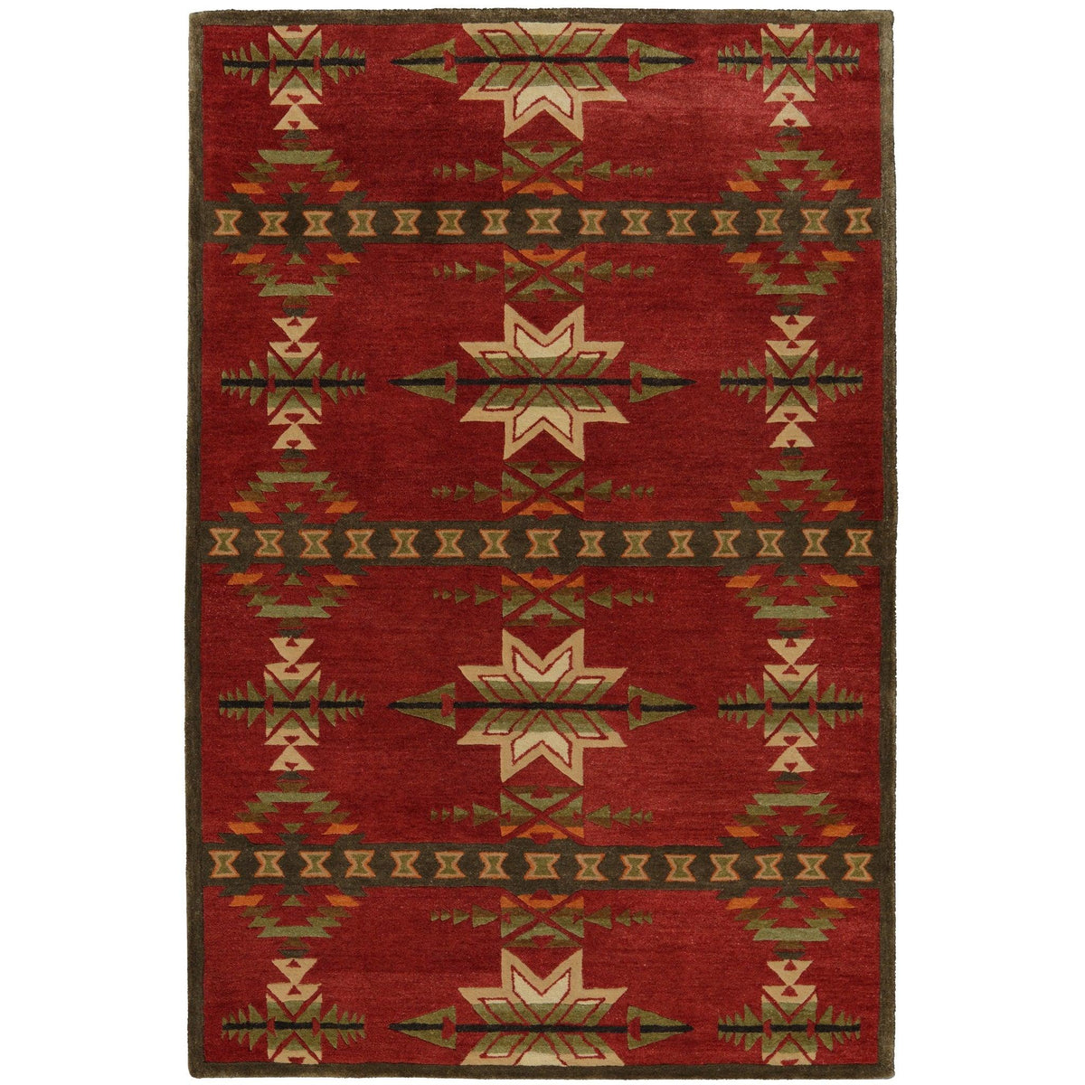 Small Rug Pendleton Pendleton Classic Gatekeeper - Red Area Rug – Cabin Rugs