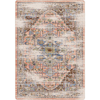 Persia Rug – Distressed Pastel – cabin lodge area rug